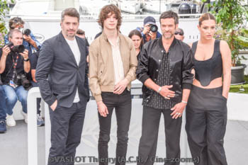 Thomas Cailley, Paul Kirchier, Romain Duris, Adèle Exarchopoulos